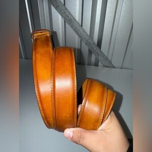 Magnanni Velaz Leather Belt 1510 Cuero Size 44